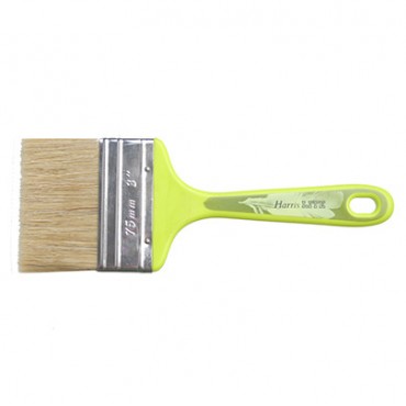 73430 Кисть с натуральной белой щетиной 3" Harris Lite Green