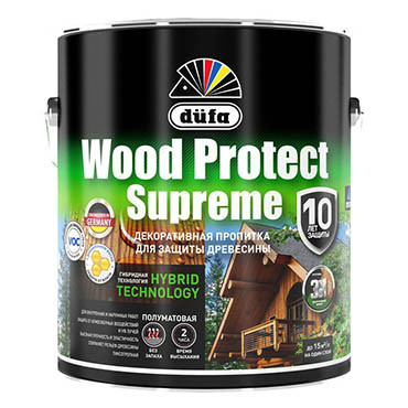 WOOD PROTECT Supreme, сибирская лиственница 2,5л "Dufa" Пропитка